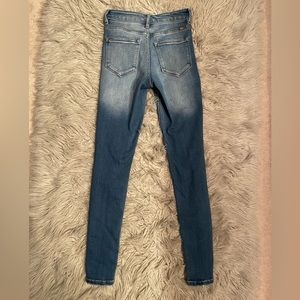 KanCan dark wash distressed jeans